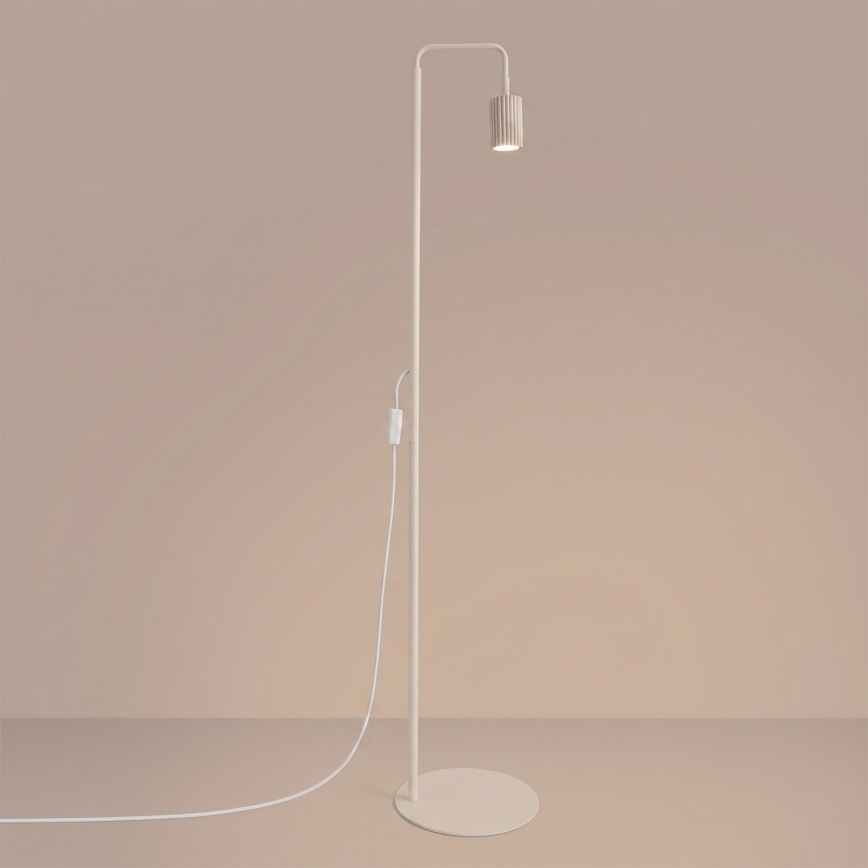Lampă de podea KARBON 1xGU10/10W/230V crem