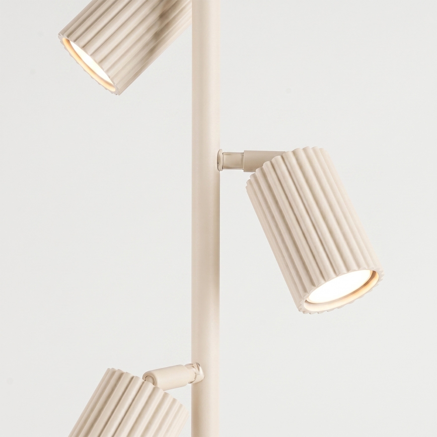 Lampadar KARBON 3xGU10/10W/230V crem