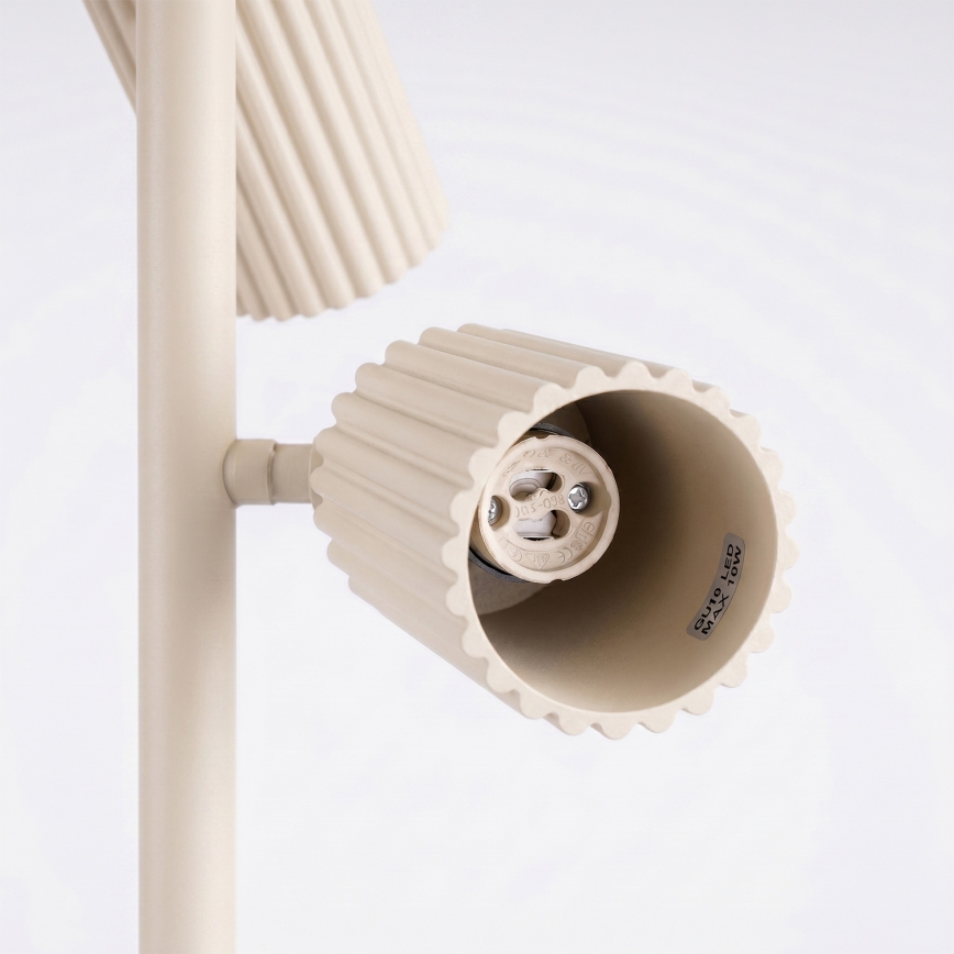 Lampadar KARBON 3xGU10/10W/230V crem