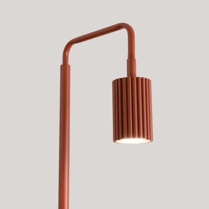 Lampă de podea KARBON 1xGU10/10W/230V portocalie