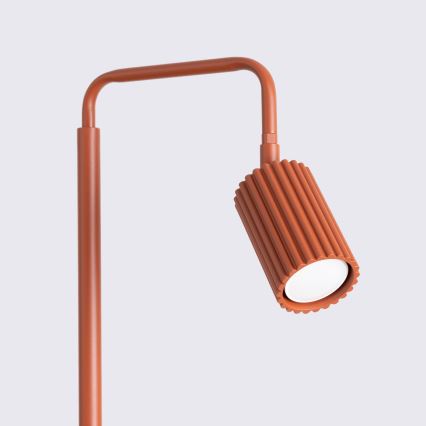 Lampă de podea KARBON 1xGU10/10W/230V portocalie