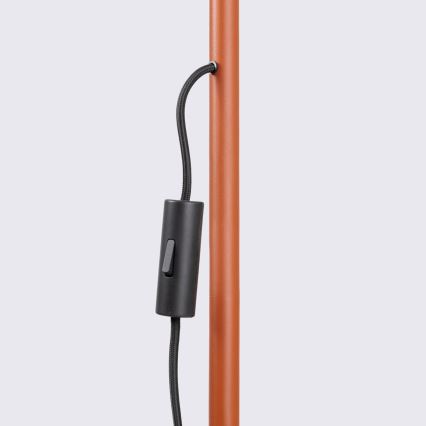 Lampă de podea KARBON 1xGU10/10W/230V portocalie