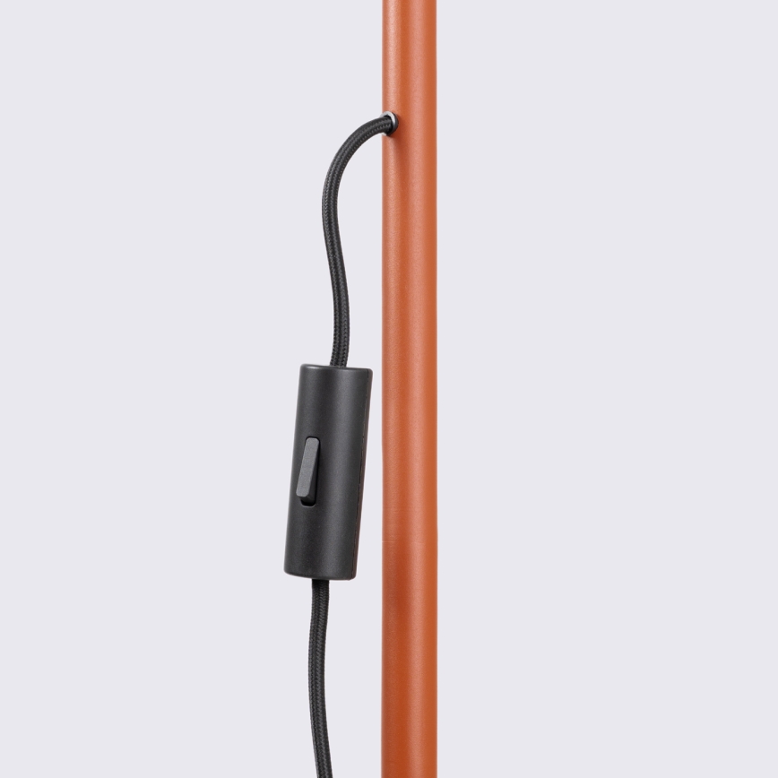 Lampă de podea KARBON 1xGU10/10W/230V portocalie