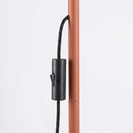 Lampă de podea KARBON 3xGU10/10W/230V portocalie