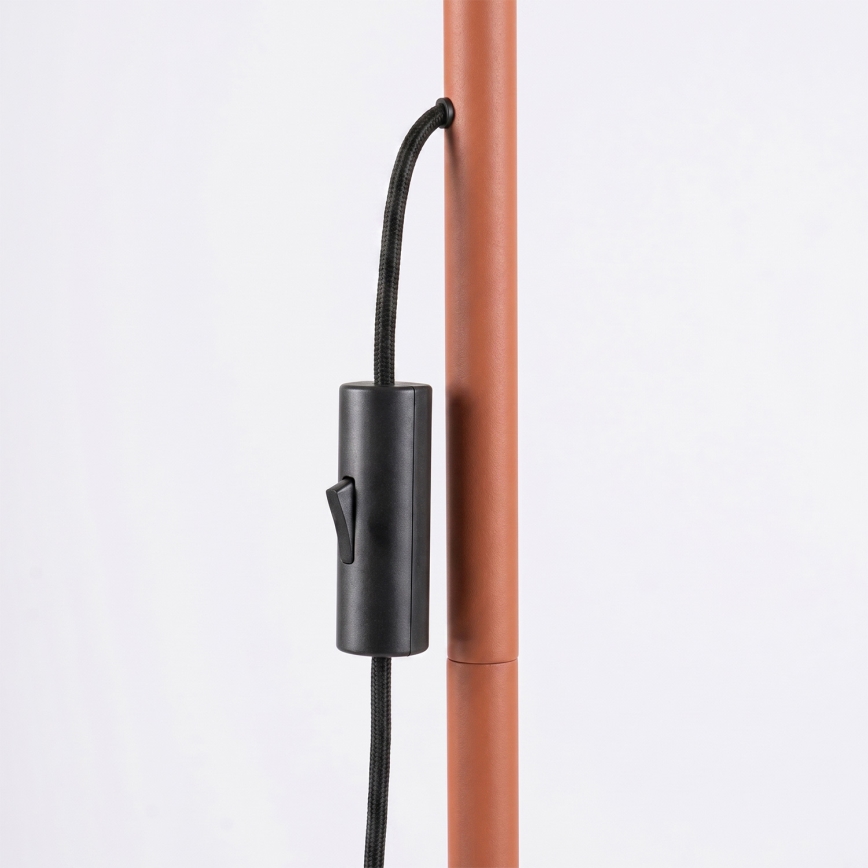 Lampă de podea KARBON 3xGU10/10W/230V portocalie