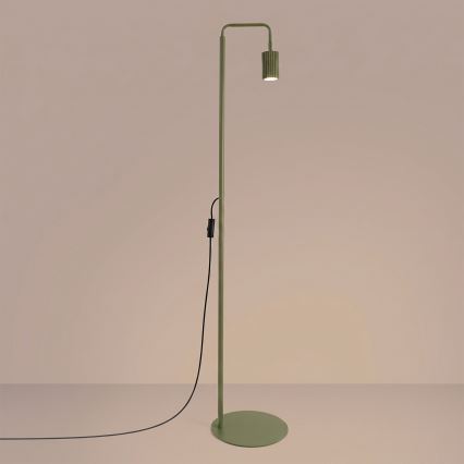 Lampadar KARBON 1x GU10/10W/230V verde