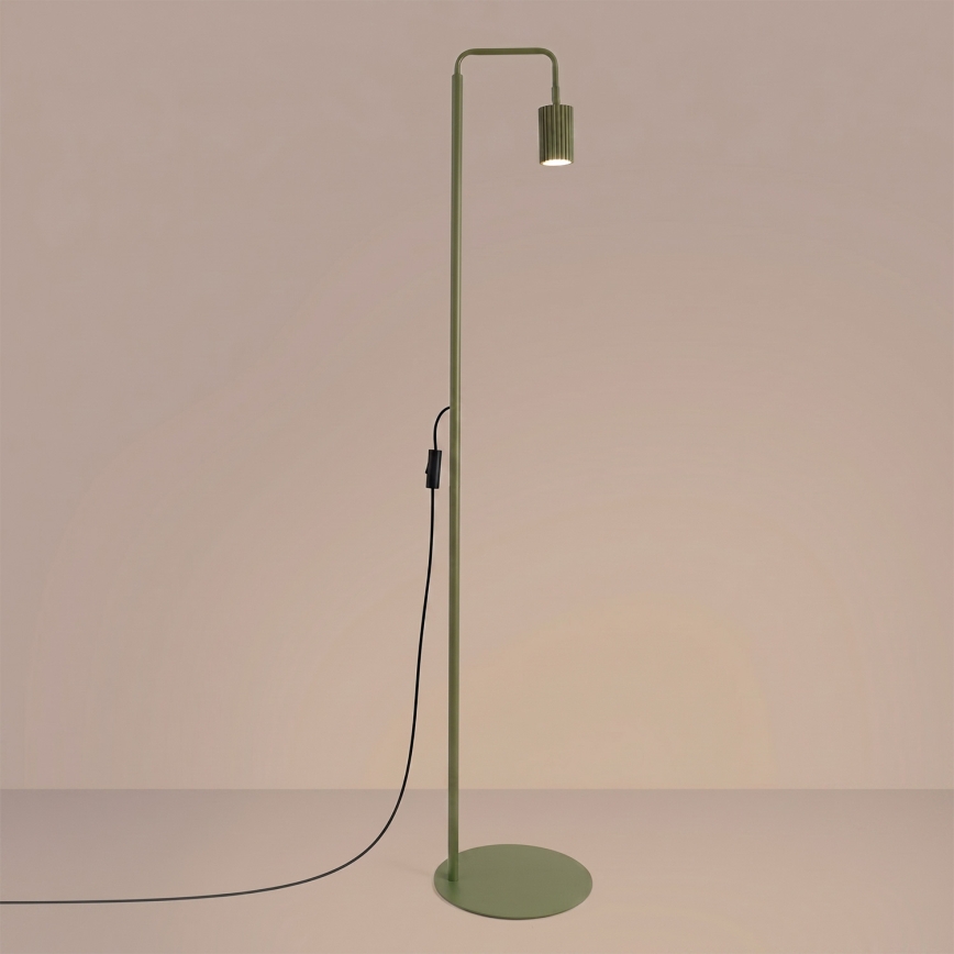 Lampadar KARBON 1x GU10/10W/230V verde
