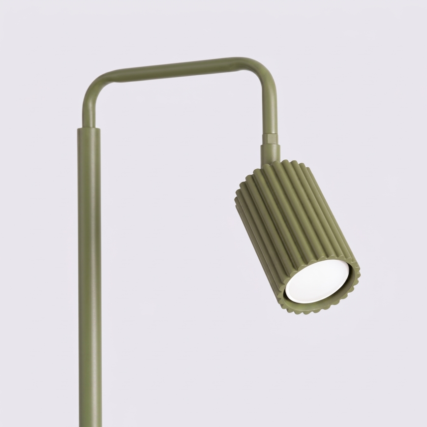 Lampadar KARBON 1x GU10/10W/230V verde