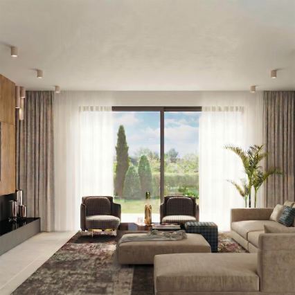 Spot LAGOS 1xGU10/10W/230V 10 cm crem