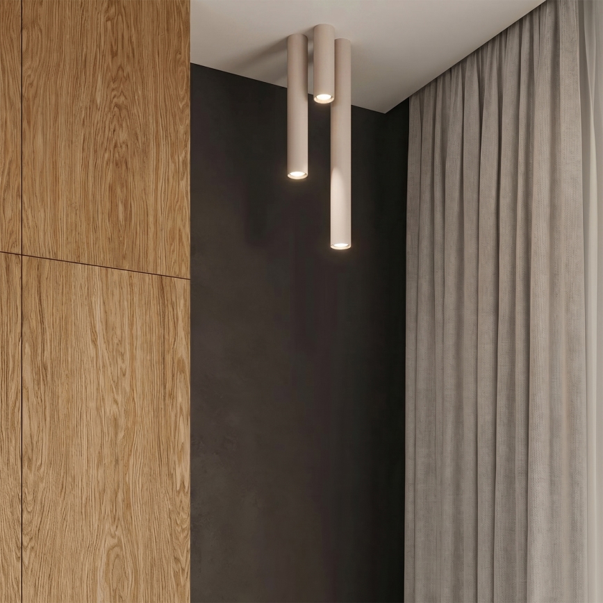 Spot LAGOS 1xGU10/10W/230V 10 cm crem