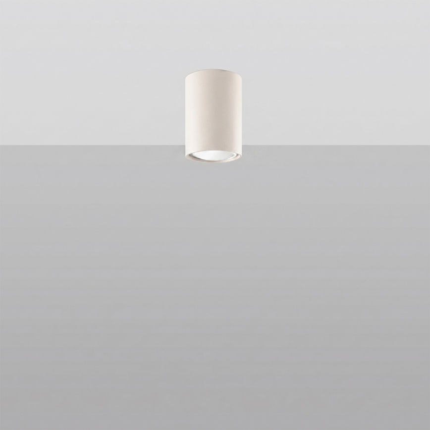 Spot LAGOS 1xGU10/10W/230V 10 cm crem
