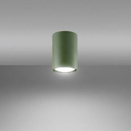 Spot LAGOS 1xGU10/10W/230V 10 cm verde