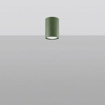 Spot LAGOS 1xGU10/10W/230V 10 cm verde