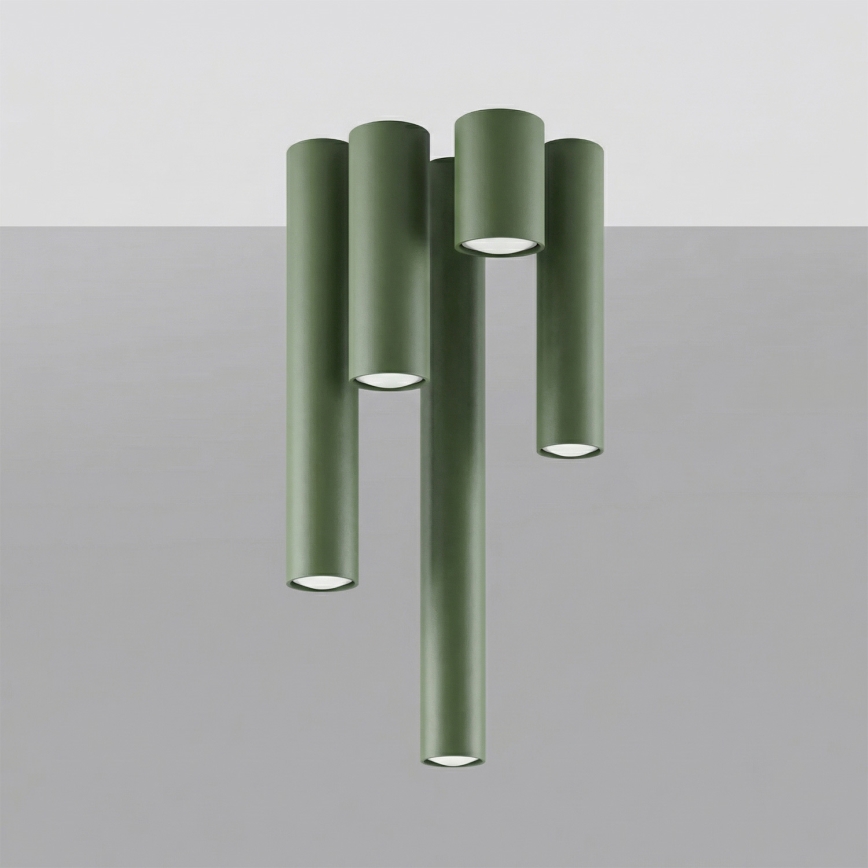 Spot LAGOS 1xGU10/10W/230V 10 cm verde