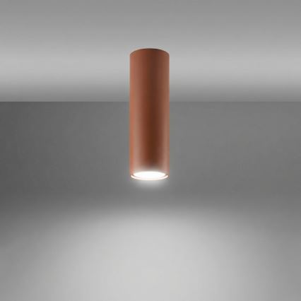 Spot LAGOS 1xGU10/10W/230V 20 cm maro