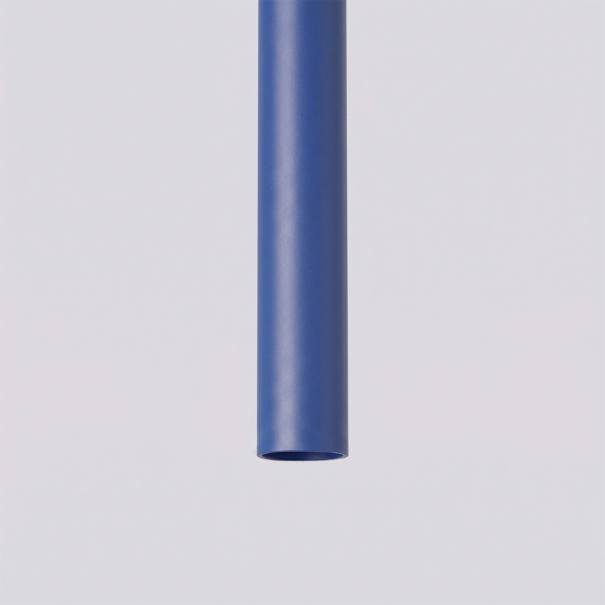 Lustră pe cablu PASTELO 2xG9/8W/230V albastru