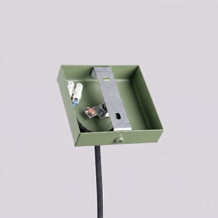 Pendul cu cablu PASTELO 1xG9/8W/230V verde
