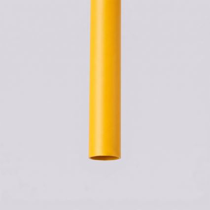 Lampă suspendată pe cablu PASTELO 1xG9/8W/230V galbenă