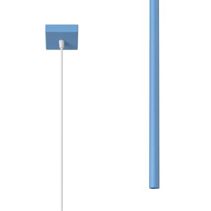Lampă suspendată pe cablu PASTELO 1xG9/8W/230V albastră