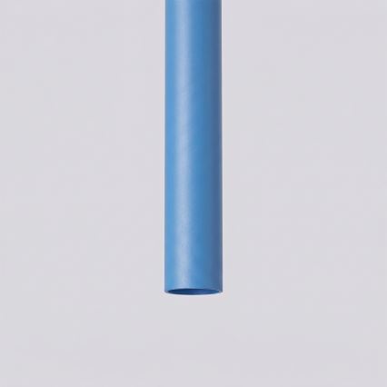 Lampă suspendată pe cablu PASTELO 2xG9/8W/230V albastră
