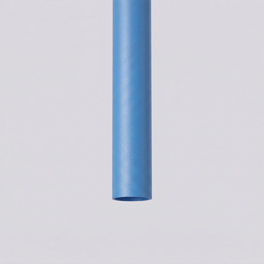 Lampă suspendată pe cablu PASTELO 2xG9/8W/230V albastră