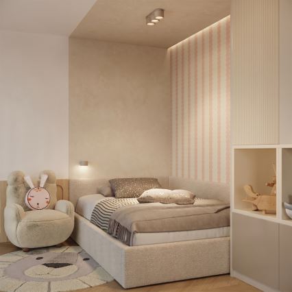 Aplica de perete MODO 1xGX53/10W/230V taupe