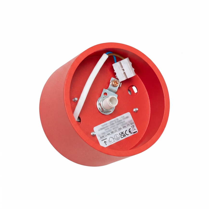 Spot MODO 1xGX53/10W/230V roșu
