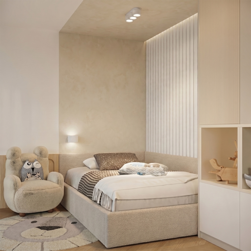 Aplica de perete AURA 1xGX53/10W/230V albă