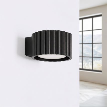 Aplica de perete AURA 1xGX53/10W/230V neagră