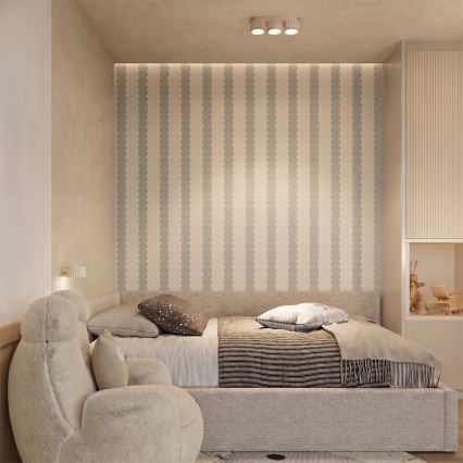 Aplica de perete AURA 1xGX53/10W/230V crem