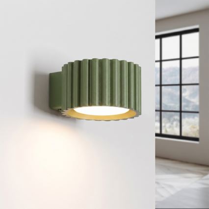 Aplică de perete AURA 1xGX53/10W/230V verde