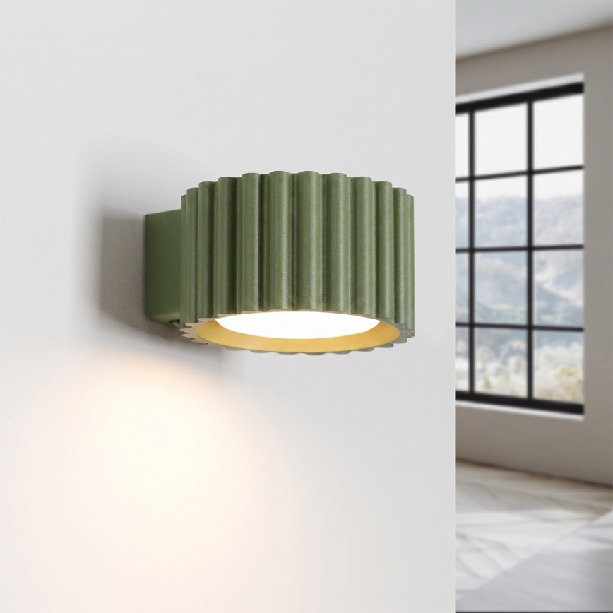 Aplică de perete AURA 1xGX53/10W/230V verde