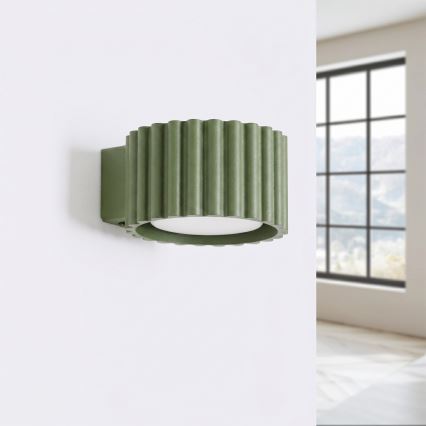 Aplică de perete AURA 1xGX53/10W/230V verde