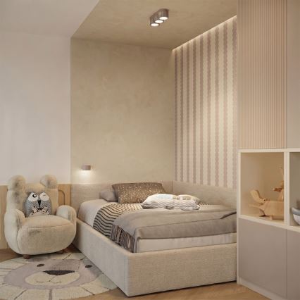 Aplica de perete AURA 1xGX53/10W/230V taupe