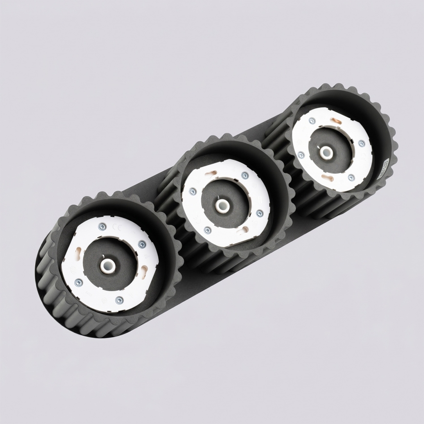 Spot AURA 3xGX53/10W/230V negru
