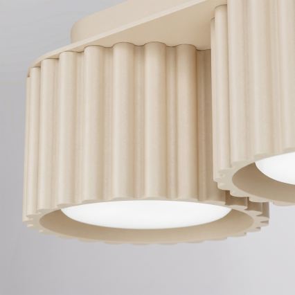 Corp de iluminat cu spoturi AURA 3xGX53/10W/230V, crem