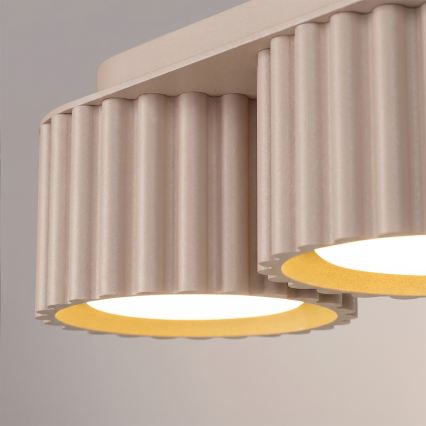 Corp de iluminat tip spot AURA 3xGX53/10W/230V taupe
