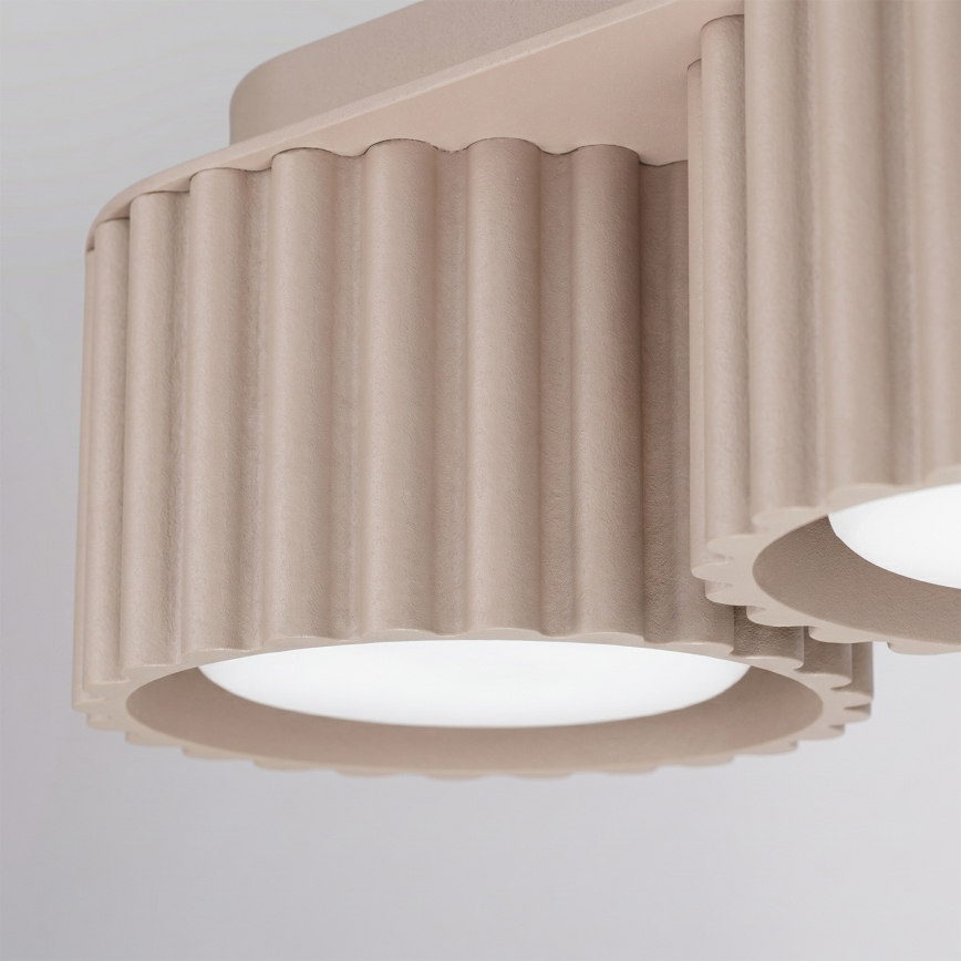 Corp de iluminat tip spot AURA 3xGX53/10W/230V taupe