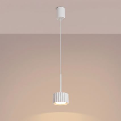 Candelabru pe cablu AURA 1xGX53/10W/230V alb