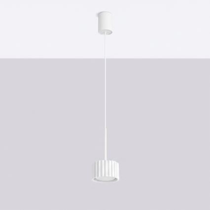 Candelabru pe cablu AURA 1xGX53/10W/230V alb