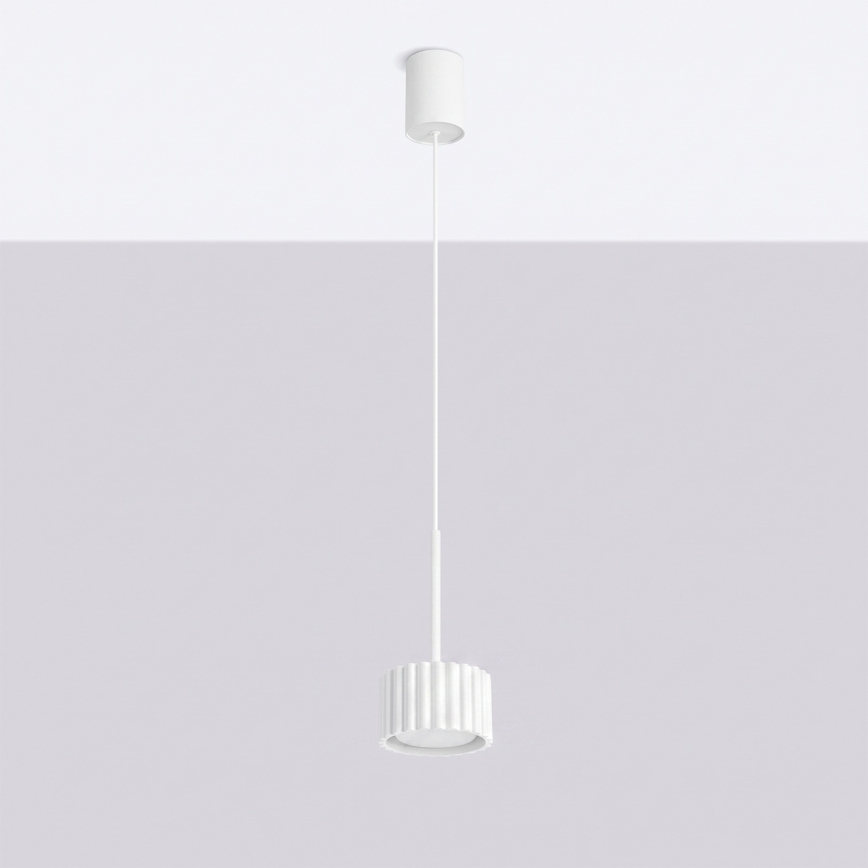 Candelabru pe cablu AURA 1xGX53/10W/230V alb