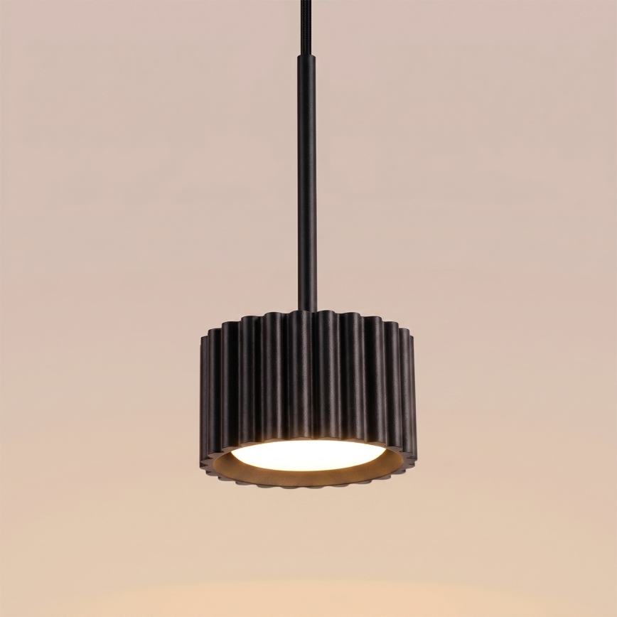 Lustră suspendată pe cablu AURA 1xGX53/10W/230V neagră