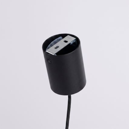Lustră suspendată pe cablu AURA 1xGX53/10W/230V neagră