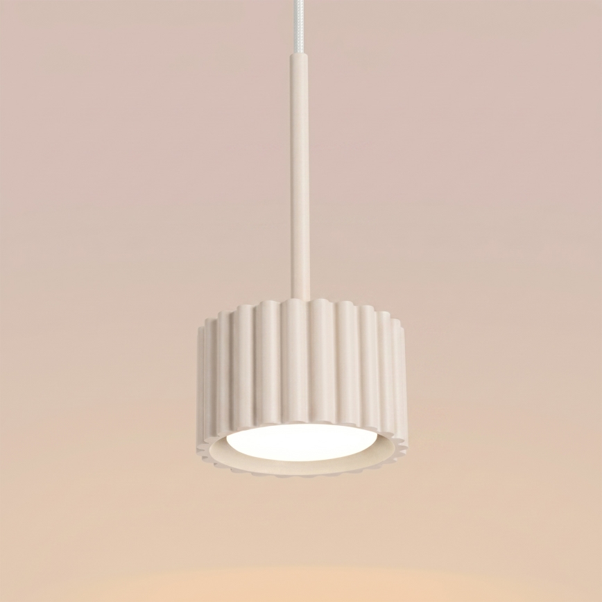 Lampă suspendată pe cablu AURA 1xGX53/10W/230V crem