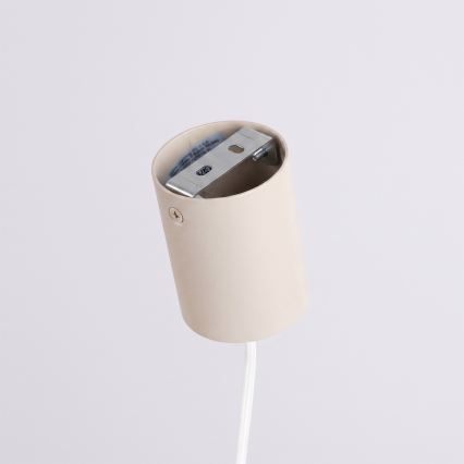 Lampă suspendată pe cablu AURA 1xGX53/10W/230V crem