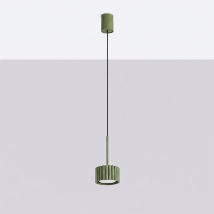 Lampă suspendată AURA pe cablu, 1xGX53/10W/230V, verde
