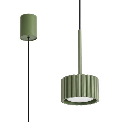 Lampă suspendată AURA pe cablu, 1xGX53/10W/230V, verde