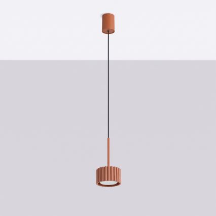 Lustră pe cablu AURA 1xGX53/10W/230V roșie