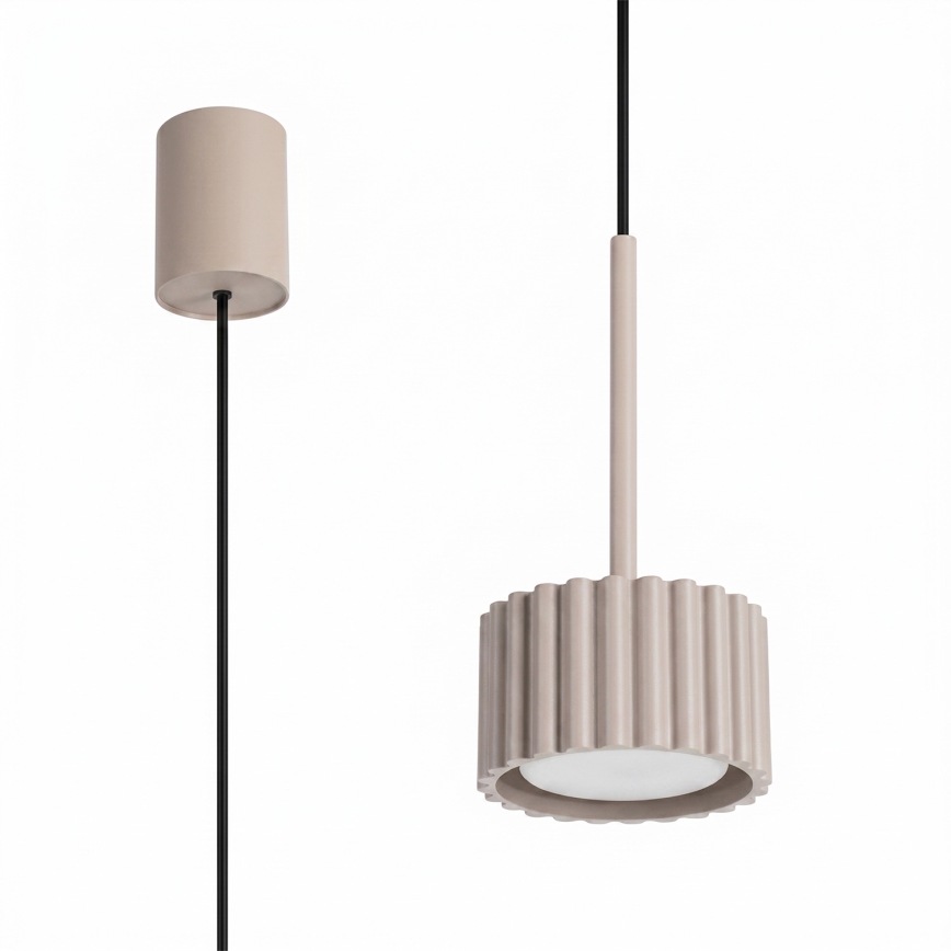Lampă suspendată pe cablu AURA 1xGX53/10W/230V taupe