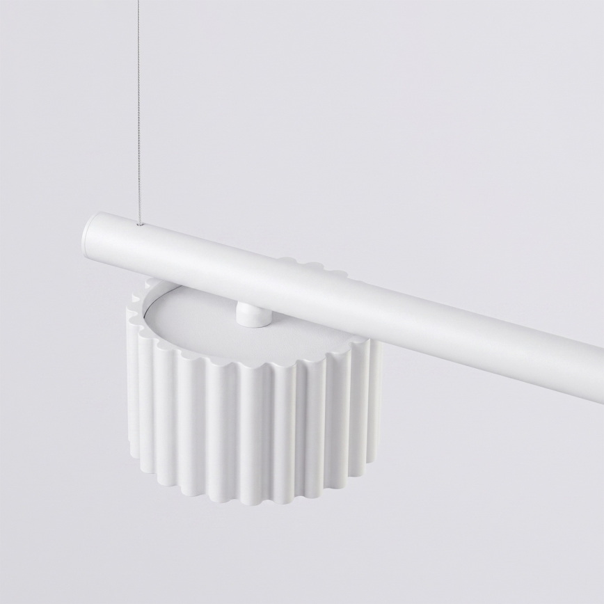 Lustră suspendată AURA 4xGX53/10W/230V, albă